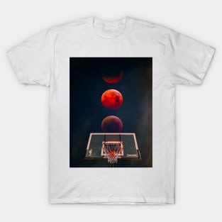 Red Moon Basketball T-Shirt